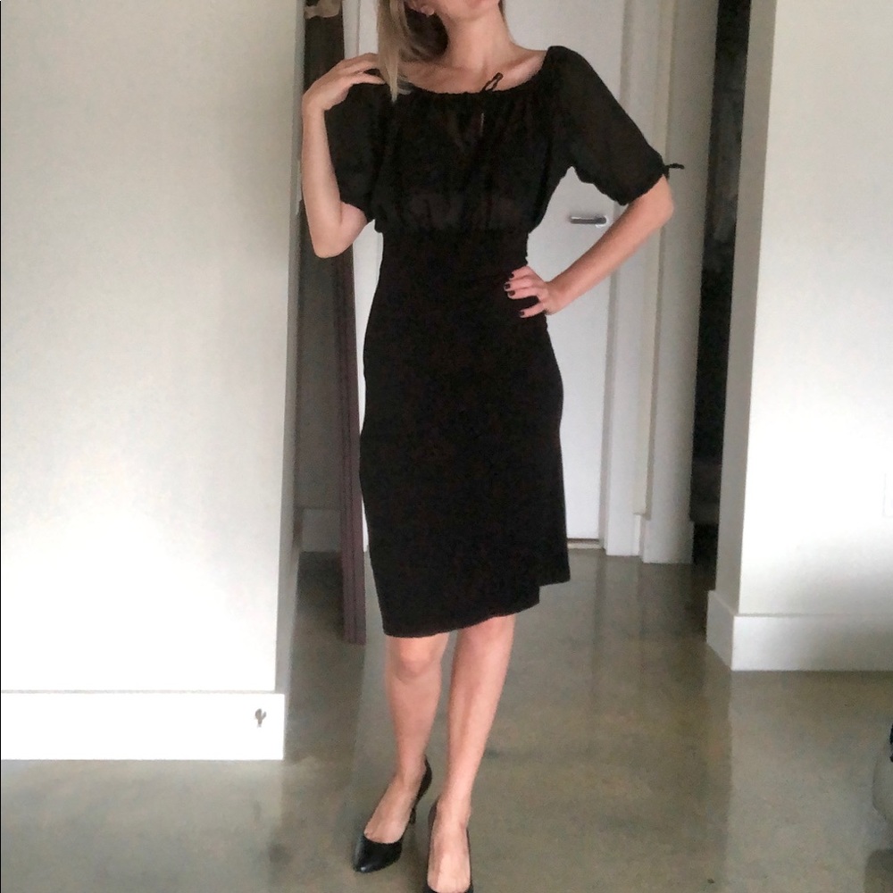 Black dress, S size